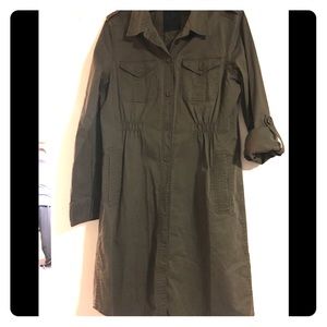 Calvin Klein army green dress Medium